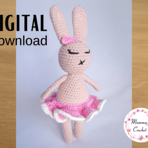 Crochet Sleeping Bunny Pattern PDF