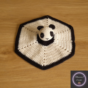 Crochet Panda Lovey Pattern PDF