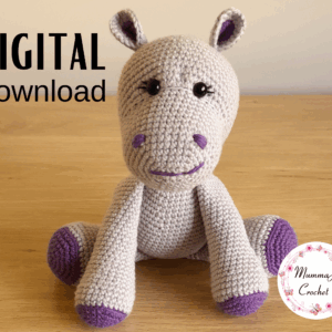 Crochet Hippo Pattern PDF