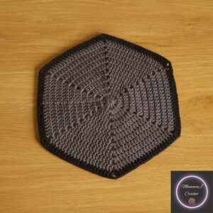 Crochet Hexagon Lovey Blanket PDF