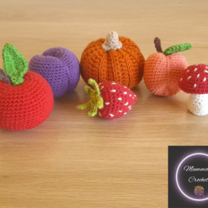 Crochet Fruit And Vegetable Set 6 Patterns