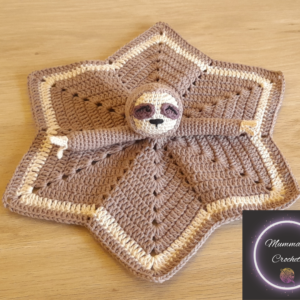 Crochet Sloth Lovey Pattern