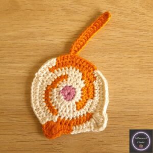 Crochet Calico Cat Butt Coasters PDF
