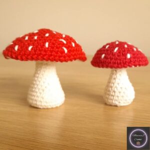 Crochet Bigger Mushroom Pattern