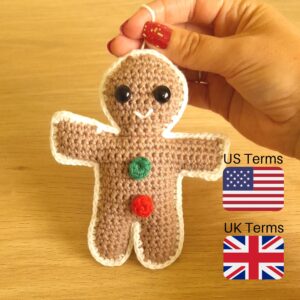 Crochet Gingerbread Man PDF