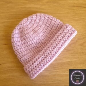 6 to 12 Month Crochet Simple Beanie