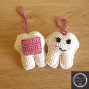 Crochet Tooth Fairy Pillow